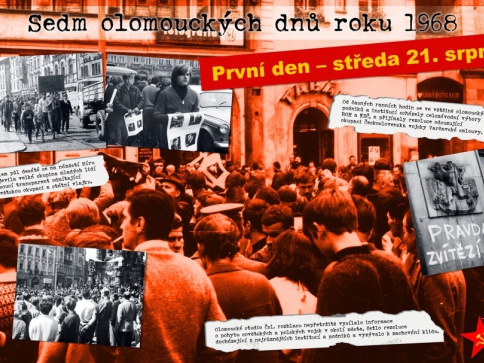 Výstava o okupaci roku 1968 v Olomouci, foto: Magistrát města Olomouce Výstava o okupaci roku 1968 v Olomouci, foto: Magistrát města Olomouce