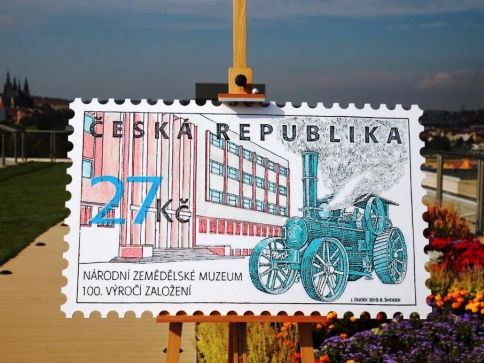Národní zemědělské muzeum má svou známku, foto: NZM Národní zemědělské muzeum má svou známku, foto: NZM