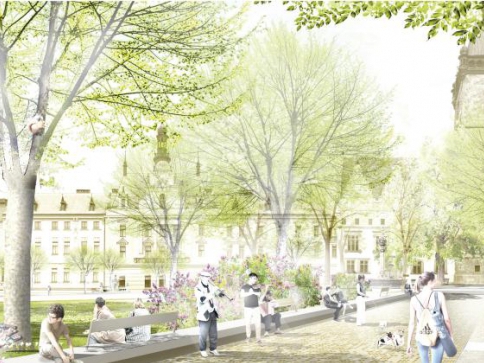 Karlovo náměstí čeká velká proměna, foto: MHMP Karlovo náměstí čeká velká proměna, foto: MHMP