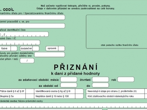 Prominutí pokut za nepodání kontrolního hlášení DPH zůstává Prominutí pokut za nepodání kontrolního hlášení DPH zůstává