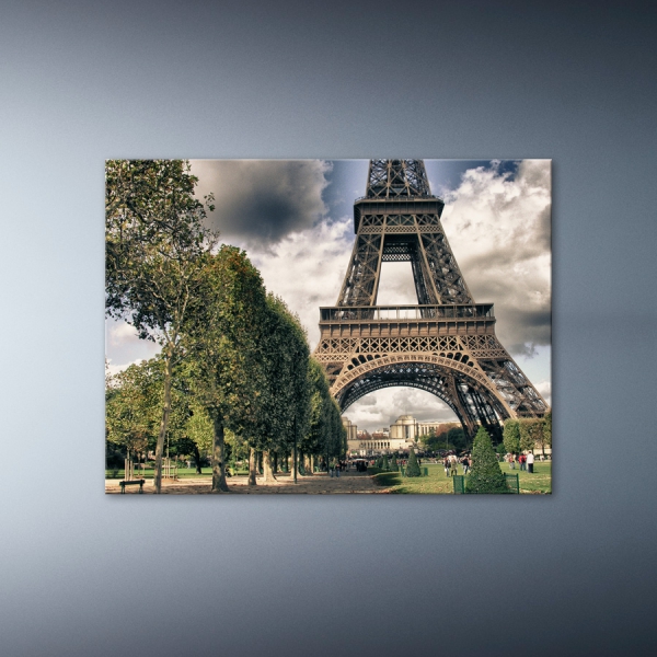 Eiffelova věž z parku v Paříži 40x30cm