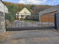Pojezdová kovaná brána,Lelekovice,2021