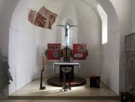 Vybavení křestní kaple,Křižanov, 2019, dle návrhu Milivoje Husáka