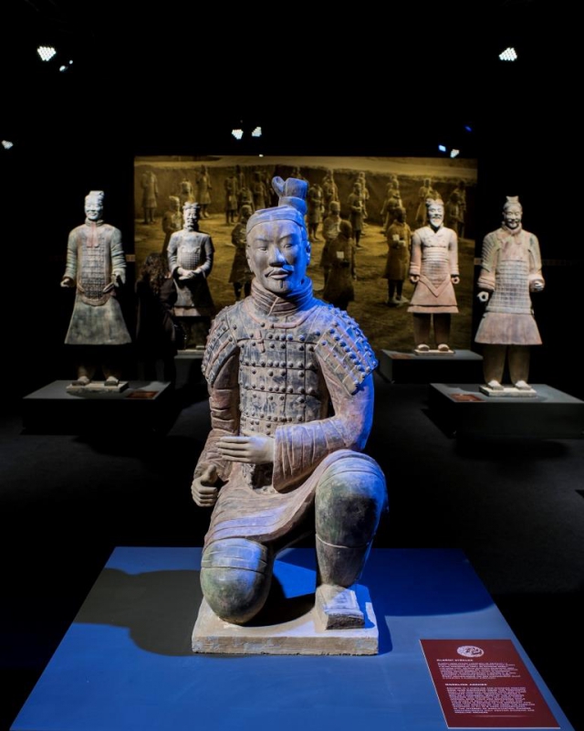 V Praze začala ojedinělá výstava „Terakotová armáda a první čínský císař“, foto Chadi Abou Sariya