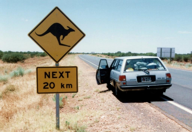 Hezké dopravní značky upozorňující na zvířata opravdu varují. Foto Martin Pohanka