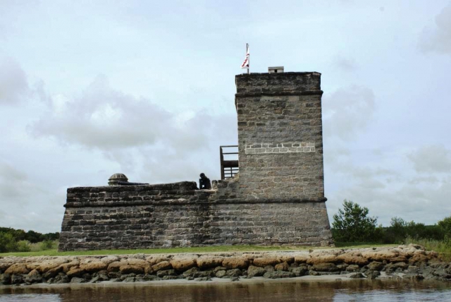 Válečná pevnost, Fort Matanzas Národní Monument, foto Praha Press