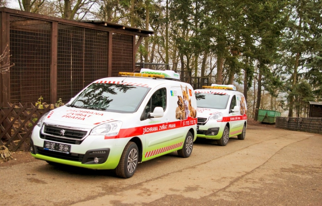 Záchranná stanice pro živočichy má nová odchytová vozidla, foto Lesy hl. m. Prahy