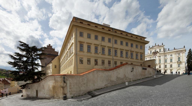 Klasicistní Salmovský palác, foto Národní galerie v Praze