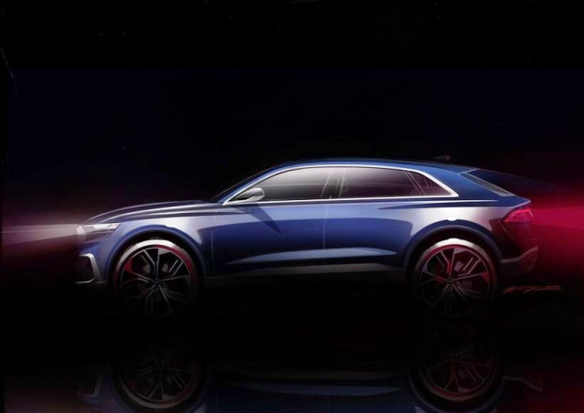 Audi Q8 concept oslaví premiéru v Detroitu, foto Audi