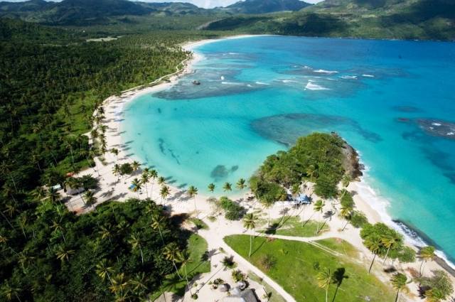Pláž Rincon, Samaná, foto Národní turistický úřad Dominikánské republiky