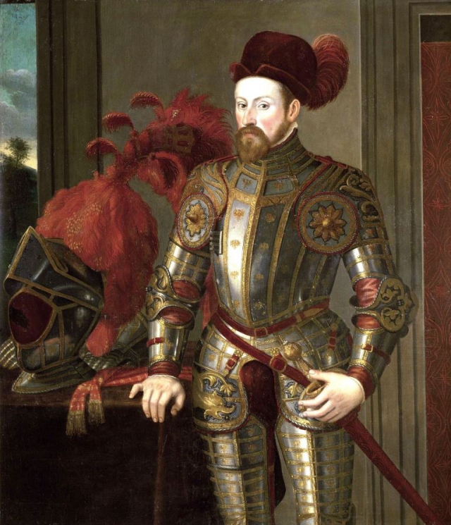 Francesco Terzio, Portrét arcivévody Ferdinanda II., 1556-1557, foto Národní galerie