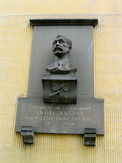 Památník Adolfa Kašpara v Lošticích, foto Vlastivědné muzeum v Šumperku