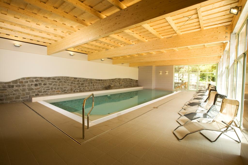 Nový krytý bazén ve Wellness Hotelu Rusava, foto Wellness Hotel Rusava