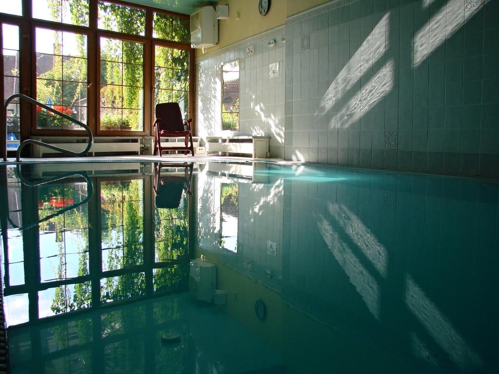 K relaxaci a odpočinku slouží hotelové wellness centrum: krytý bazén se slanou vodou a protiproudem, finská a parní sauna, infrakabina, solárium, whirlpool, relaxační místnost, masáže a zábaly, pedikúra a manikúra. Foto hotel Maxant