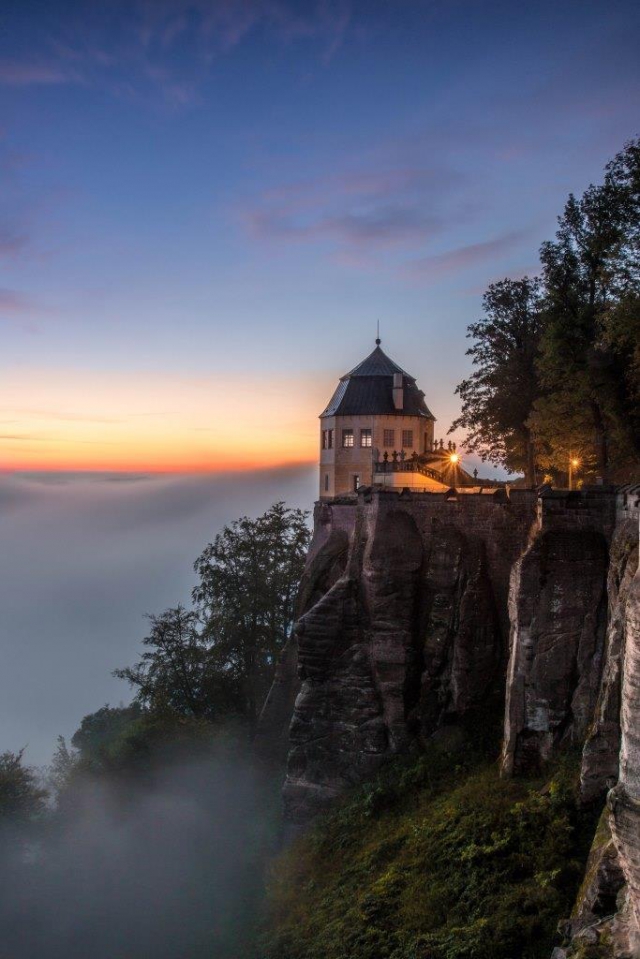 Určitě vás také zaujme rozlehlá horská pevnost Königstein, kde si na své přijdou i fanoušci vojenské historie. Foto S.Rose