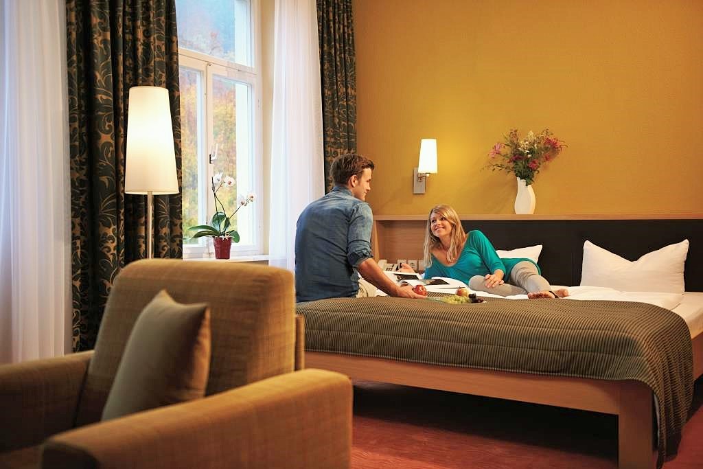 Hotel Lindenhof Bad Schandau má kapacitu 41 komfortně zařízených pokojů.