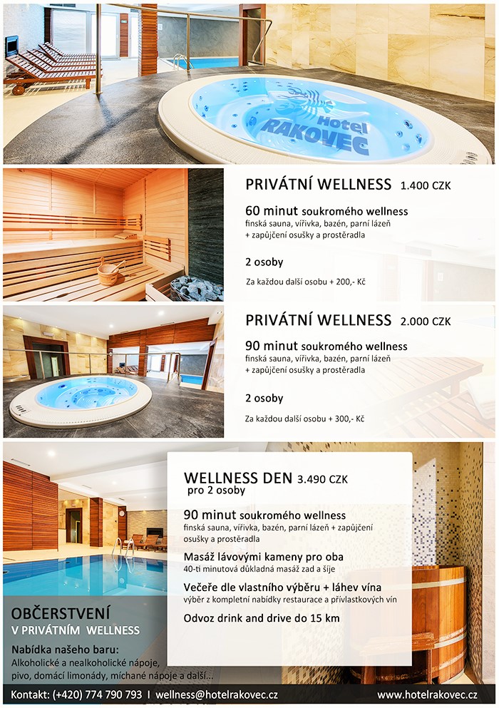 Hotel Rakovec – wellness centrum