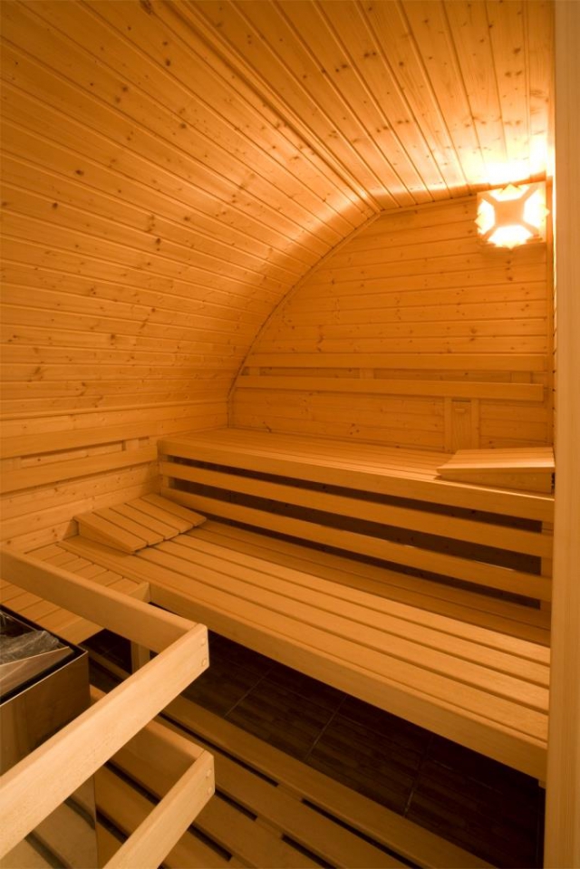 Finská sauna, wellness centrum v hotelu U Zlatého kohouta, foto hotel U Zlatého kohouta