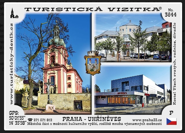Turistická vizitka, foto ÚMČ Praha 22
