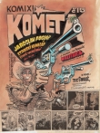 Kája Saudek: Kometa č. 15, komiks, 1990, foto Muzeum moderního umění Olomouc