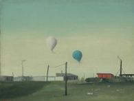 Kamil Lhoták: Dvě montgolfiery, foto Moravská galerie Brno