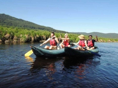 Foto: splouvání Vltavy/Národní park Šumava