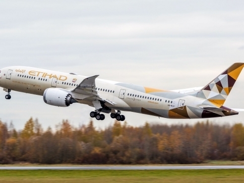 Etihad Airways poprvé v Praze