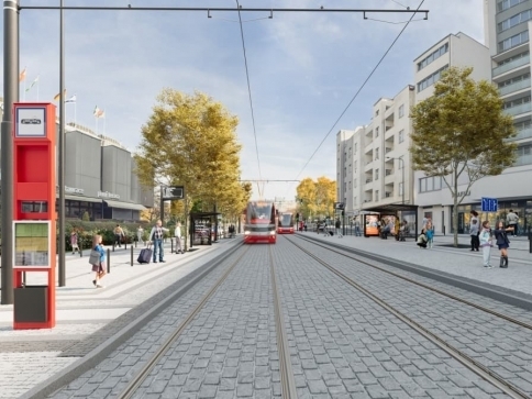 Trojku čeká rozsáhlá přestavba ulic a tramvajových tratí/ÚMČ Praha 3