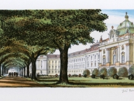 Jiří Bouda - Zahrada Strakovy akademie, foto Muzeum hlavního města Prahy