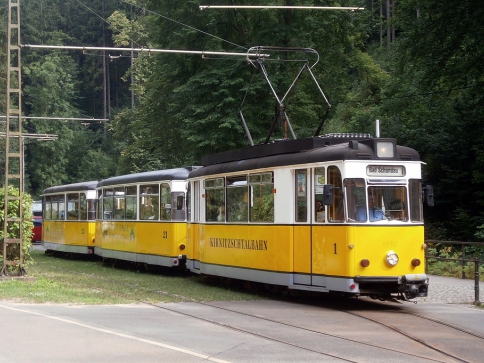 tramvajová linka z Bad Schandau, foto pixabay.com