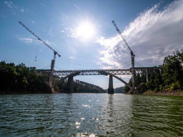 Foto: Most nad Orlickou přehradou, Martin Kupka, Facebook