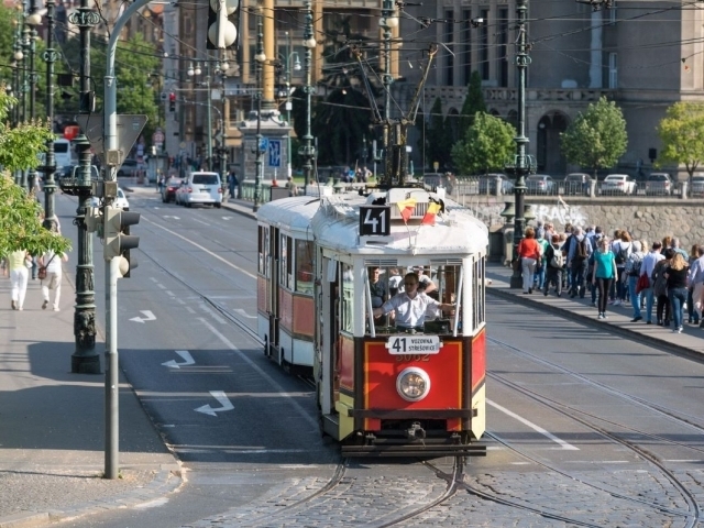 historická tramvaj/DPP