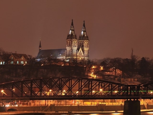 Osvětlený Vyšehrad/MHMP