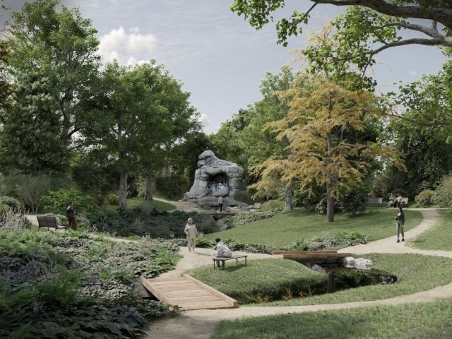 Soutěž na obnovu Chotkových sadů zná vítěze/IPR Praha Soutěž na obnovu Chotkových sadů zná vítěze/IPR Praha