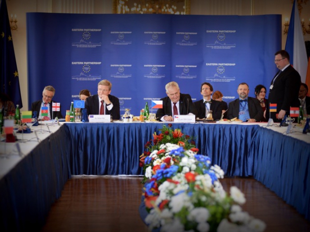 Setkání východoevropských prezidentů v Praze, foto Správa pražského hradu