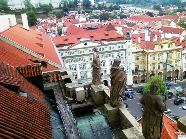25 LET POTÉ - den vstupu zdarma na Svatomikulášskou městskou zvonici dne 17. listopadu, foto Prague City Tourism