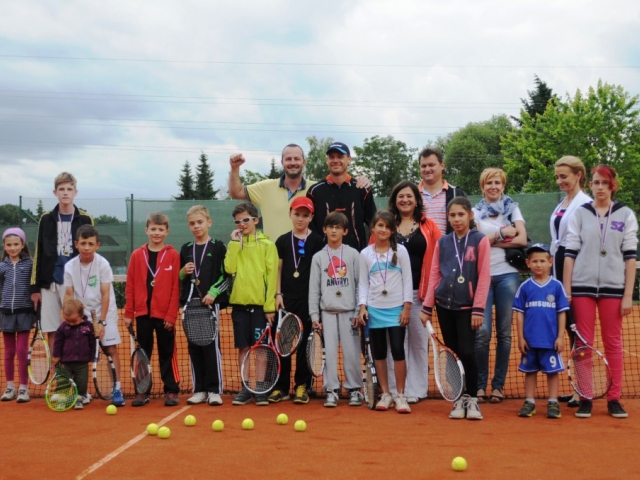 Tenisová škola v Oáze Říčany je určena dětem ve věku 4 až 12 let. Foto Oáza Říčany