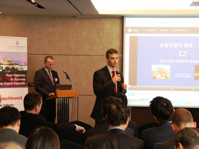 Pokračující zájem Korejců o investování u nás potvrdil seminář CzechInvestu a AFI v Soulu, foto CzechInvest
