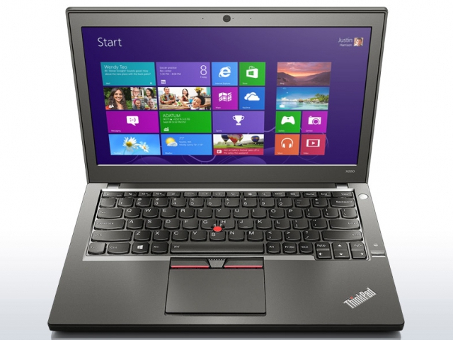 Nejnovější hardware a celodenní výdrž na baterii nabízí Ultrabook ThinkPad X250, foto LENOVO 