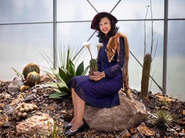 Výstava Pichlavá historie nabídne největší kaktus Saguaro ve střední Evropě i módu 1. republiky. Foto Botanická zahrada