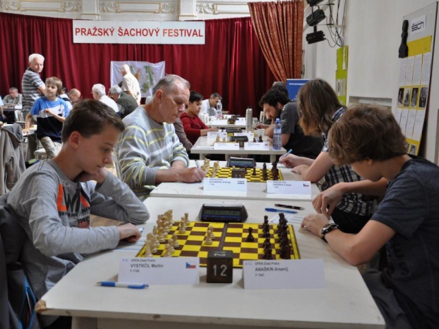 V rámci 11. Pražského šachového festivalu budou sehrány 4 turnaje, foto Šachový klub Holdia DP Praha