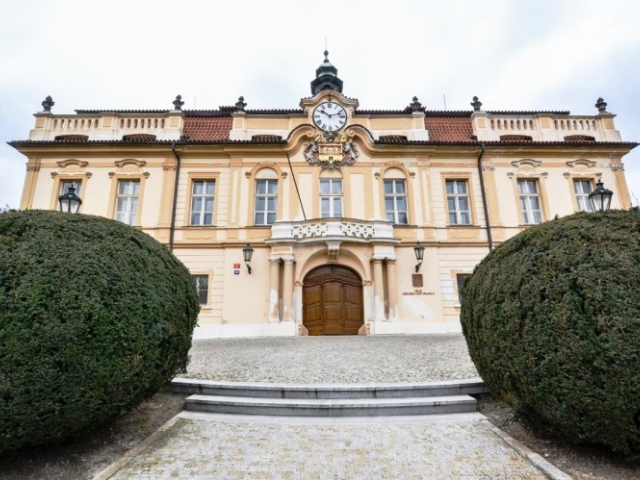 Chystá se oprava průčelí Libeňského zámku, foto ÚMČ Praha 8