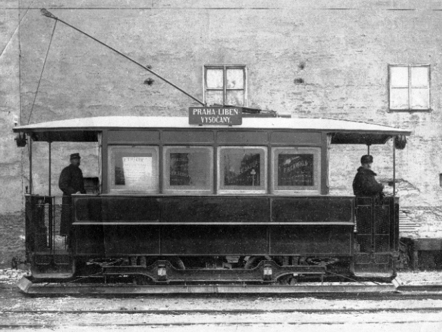 Historická tramvaj Praha-Libeň-Vysočany, foto ÚMČ Praha 8