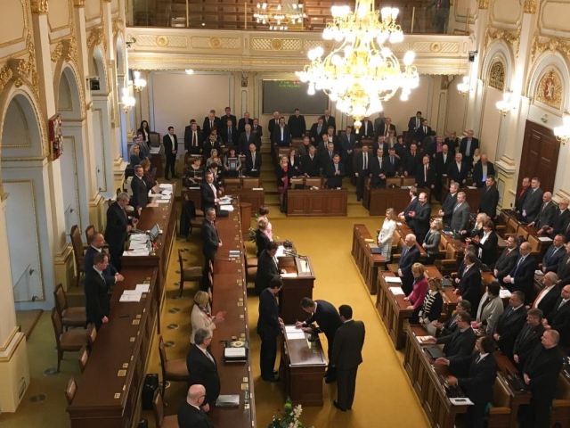 Byla zahájena 54. schůze Poslanecké sněmovny, foto Parlament České republiky, Poslanecká sněmovna