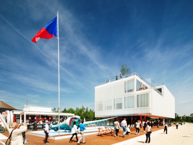 Model českého pavilonu z EXPO 2015 v Miláně obohatí sbírky Národního technického muzea. Foto NTM