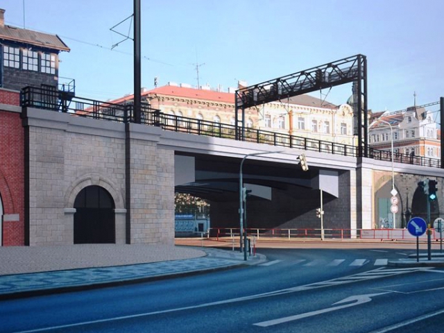 Začala rekonstrukce historického Negrelliho viaduktu, foto MD ČR