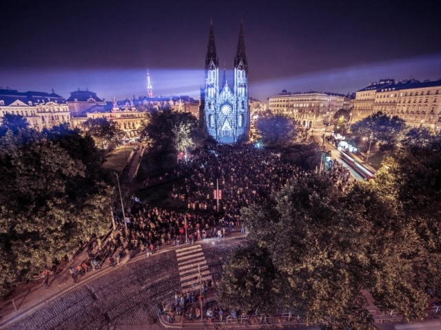 Mezinárodní festival světla SIGNAL bude v Praze už popáté. Foto Alexander Dobrovodský