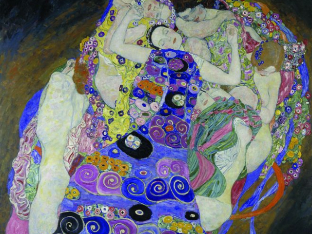 Secesní obraz Panna Gustava Klimta bude zapůjčena do USA, foto Národní galerie
