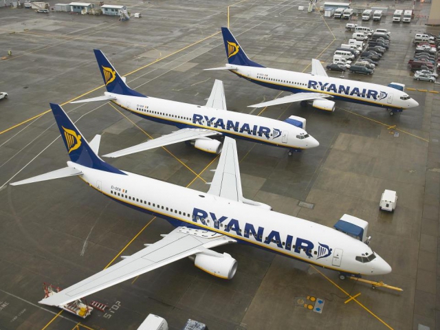 Klienti Ryanair mohou mít právo i na kompenzaci ve výši 250 eur, foto Ryanair