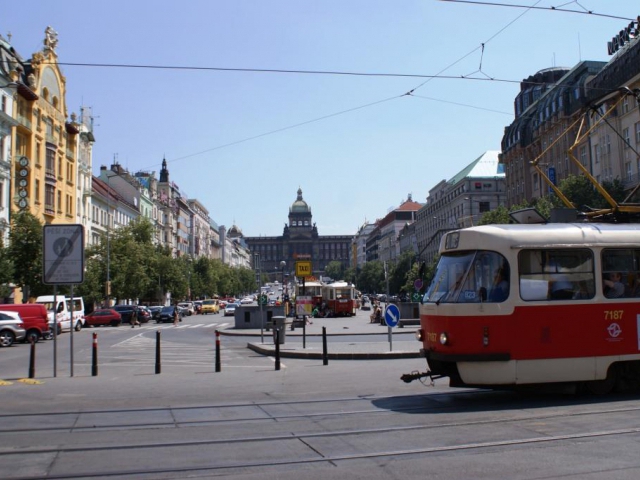 Veřejnost může podat připomínky k obnovení tramvají na Václavském náměstí, foto: Praha Press